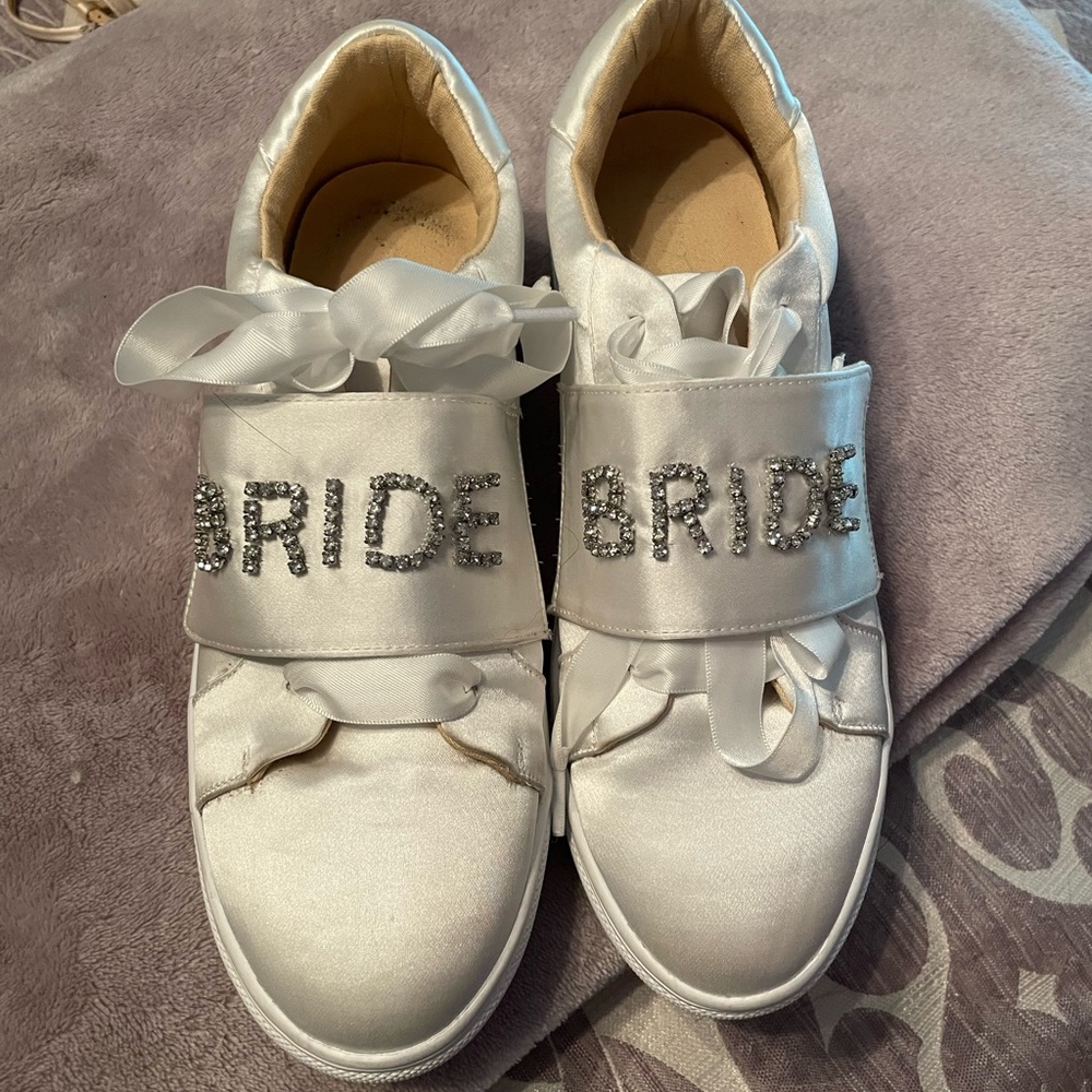 Betsey Johnson “Bride” sneakers